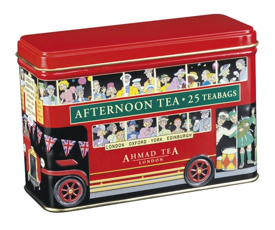 Ahmad Tea English Afternoon London Bus (kasička) expirace 25/10/16 25 ks